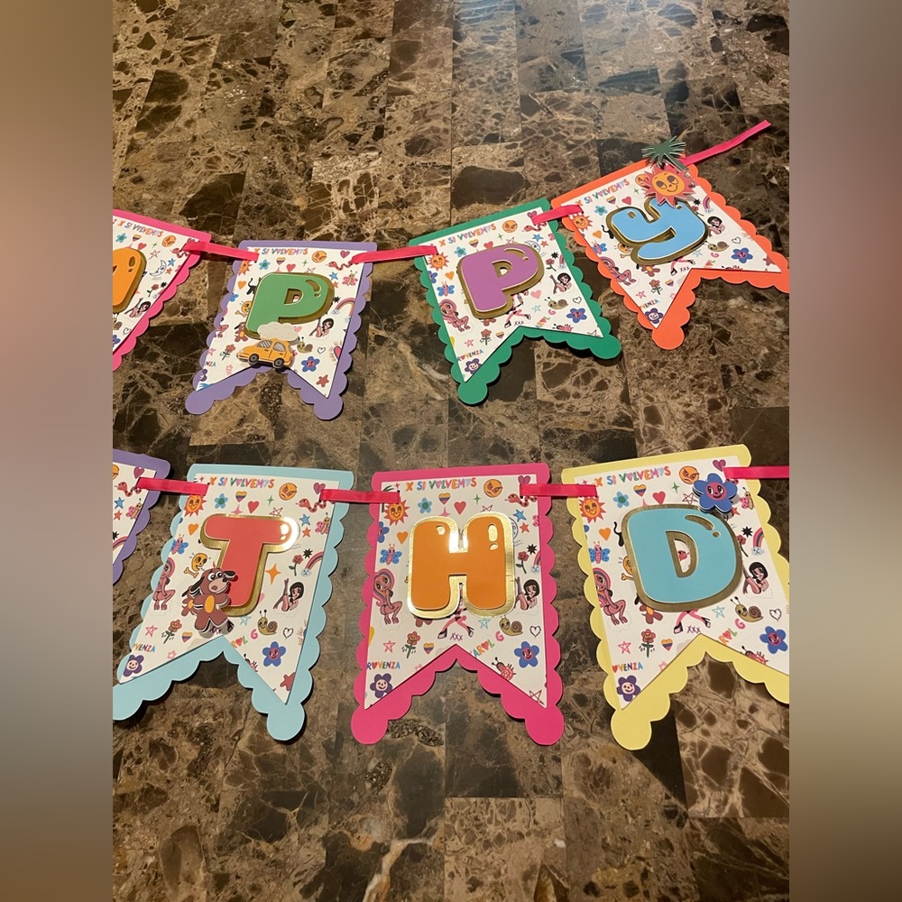 Karol G Mañana Sera Bonito Birthday Banner - Picture 3 of 4